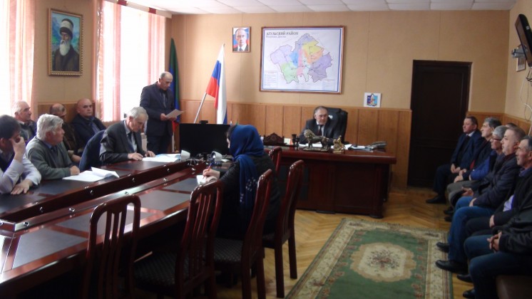 4 апреля состоялось очередное заседание Собрания Депутатов МР «Агульский район»
