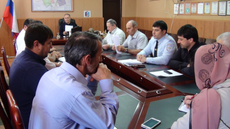 ​В администрации Агульского района 19 июля состоялось заседание антитеррористической комиссии