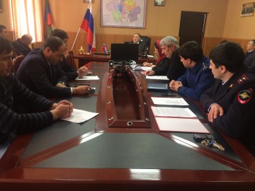 В администрации Агульского района состоялось заседание антитеррористической комиссии