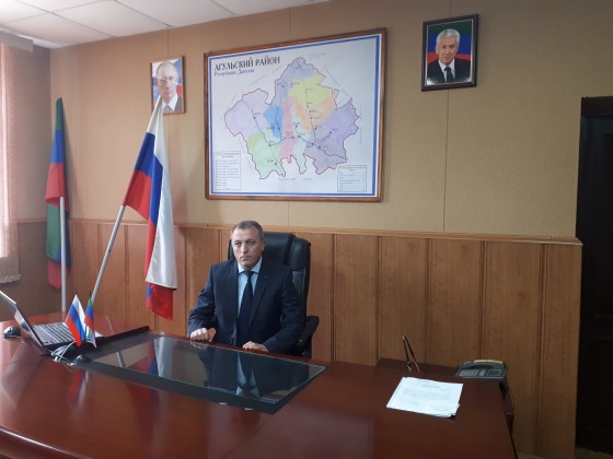 Полномочный представитель по ЮТО представил врио главы МО «Агульский район» Каидова Закира