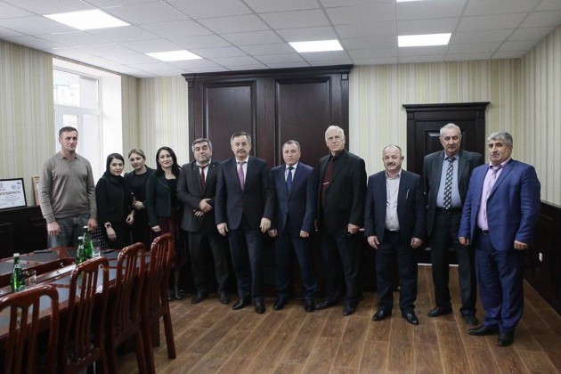 Закир Каидов провел встречу с представителями пенсионного фонда Республики Дагестан
