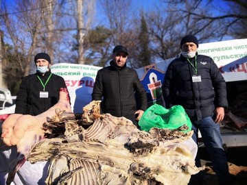 Сельхозтоваропроизводители из Агульского района принимают участие в сельскохозяйственной ярмарке