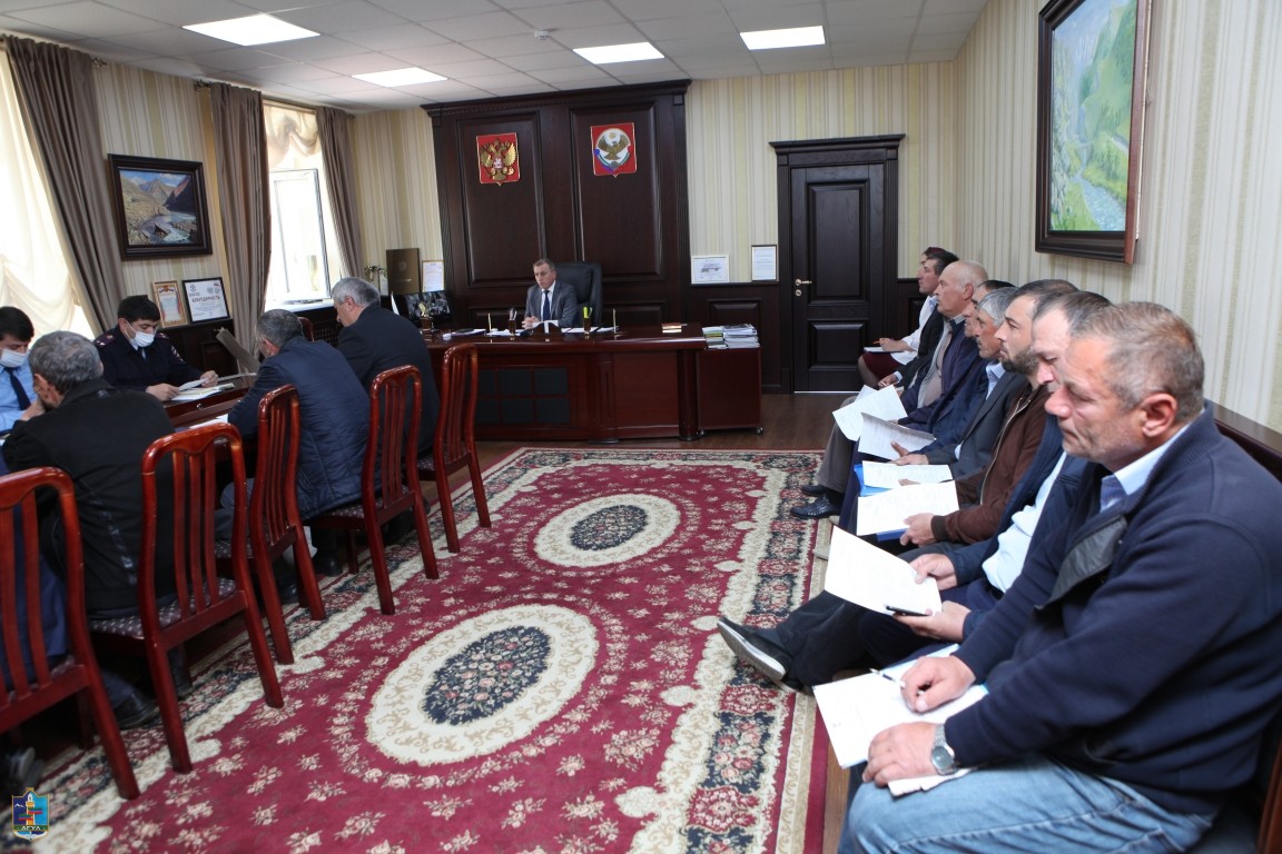 Заседание Антитеррористической комиссии в Агульском районе.
