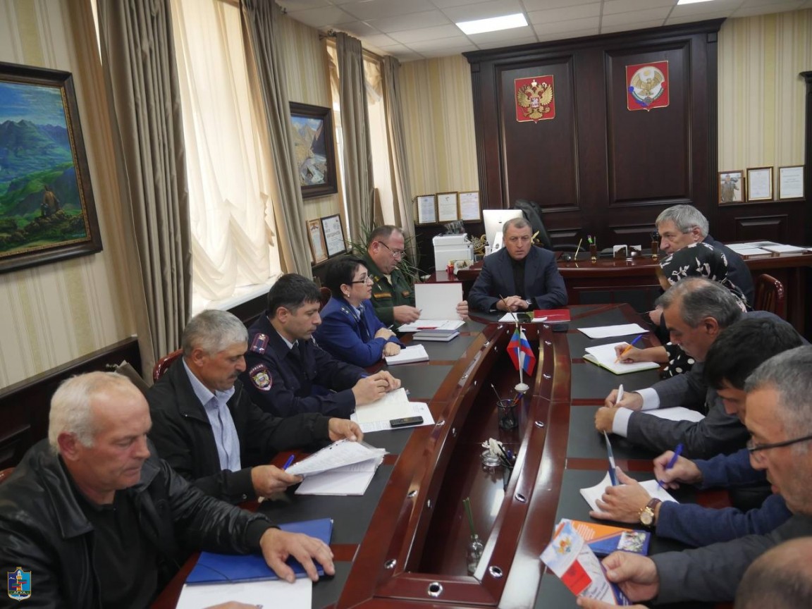 В администрации МО «Агульский район» состоялось заседание Призывной комиссии муниципалитета по вопросам частичной мобилизации