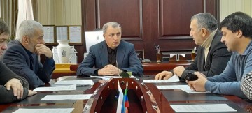 24 января в администрации МР "Агульский район под председательством главы муниципалитета Закира Каид