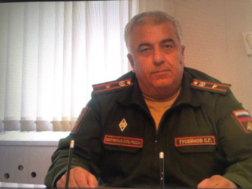 Обращение к призывникам  военного  комиссара по Агульско-Хивскому районам Сулеймана Гусейнова
