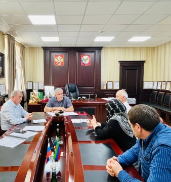 Магомед Гусейнович Баачилов провел прием граждан